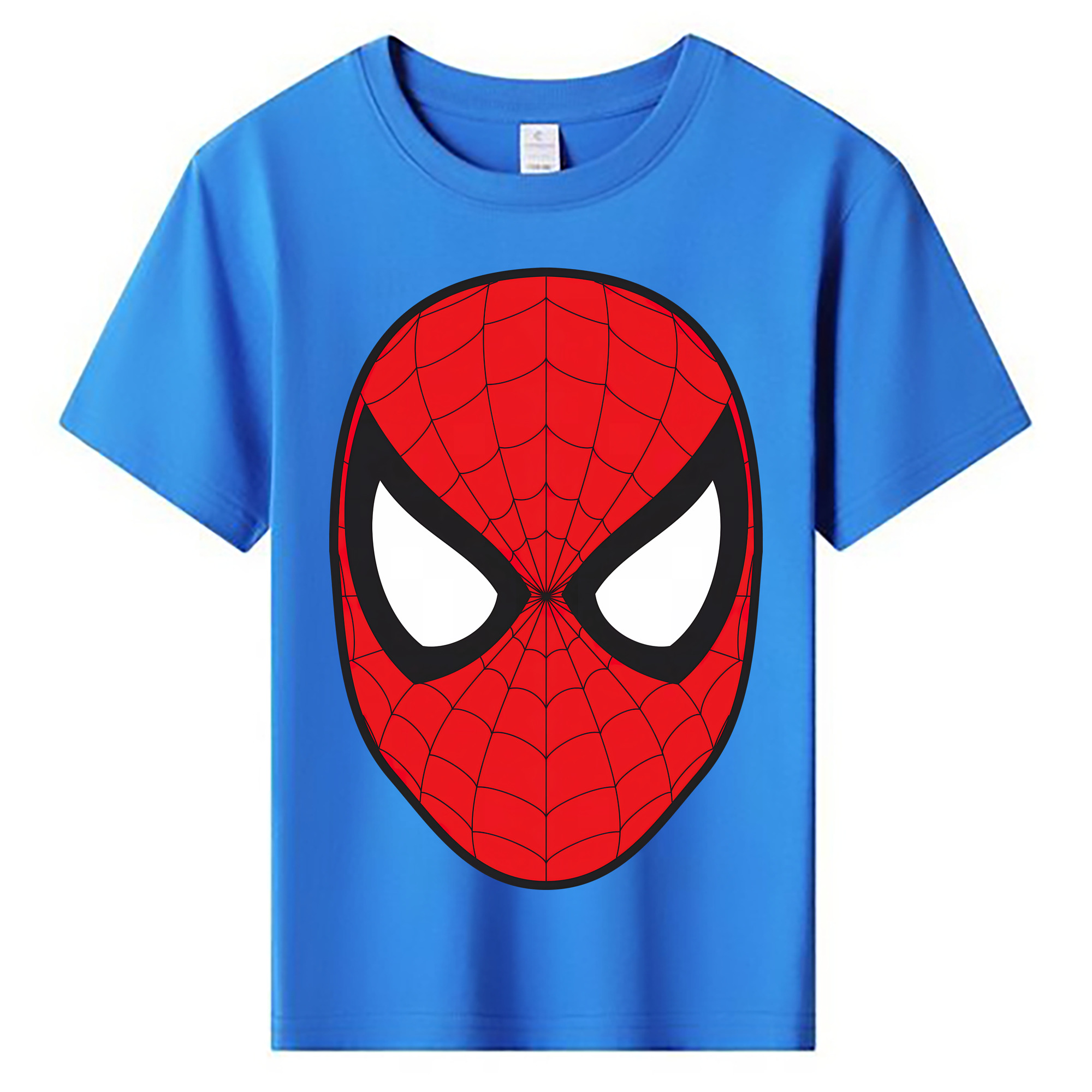 （画像用） Spider Man スパイダーマン 綿100％キッズTシャツ（フロントプリント）